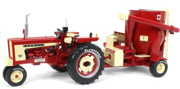 CUST1999 - IH FARMALL 504 met mengkom IH 1150 - 1