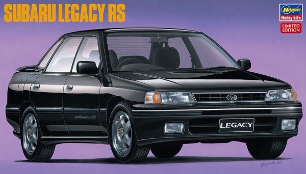 HAW20328 - SUBARU Legacy RS zwart om te monteren en te spuiten - 1