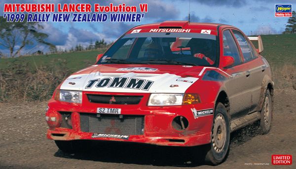 HAW20415 - MITSUBISHI Lancer Evo VI - Winnaar Rally Nieuw Zeeland 1999 te monteren en te spuiten - 1