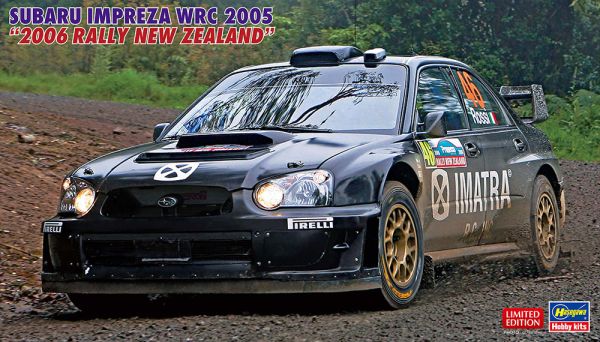 HAW20506 - SUBARU Impreza WRC #46 Rally Nieuw-Zeeland 2006 te monteren en te spuiten - 1