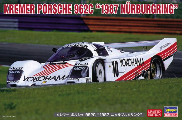 HAW20535 - Kremer PORSCHE 962C Nurburgring 1987 te monteren en te schilderen - 1