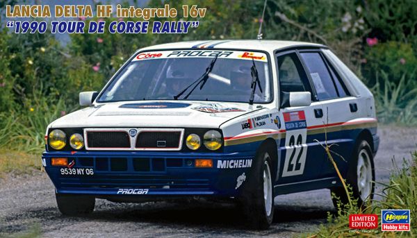 HAW20573 - LANCIA Delta HF Integrale 16v - Ronde van Corsica 1990 te monteren en te spuiten - 1