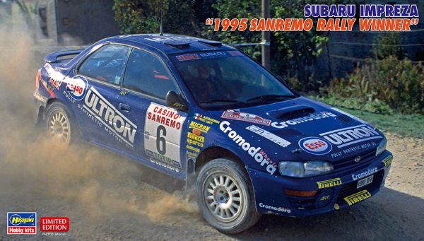 HAW20574 - SUBARU Impreza Rally de San Remo 1995 te monteren en te spuiten - 1