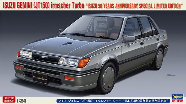 HAW20586 - ISUZU Gemini Irmscher Turbo - 50th Anniversary ISUZU special edition om te monteren en te spuiten - 1