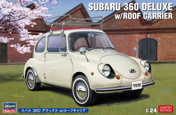 HAW20622 - SUBARU 360 Deluxe met bagagerek te monteren en te spuiten - 1