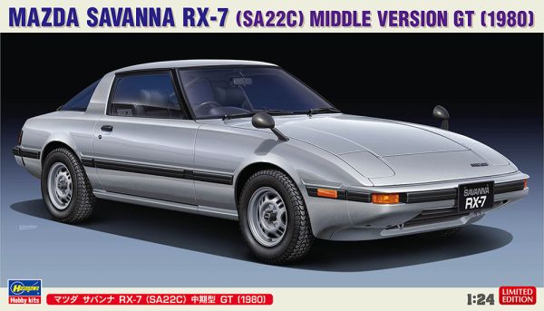 HAW20635 - MAZDA Savanna RX-7 grijs 1980 te assembleren en te spuiten - 1