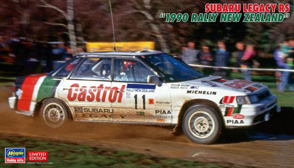 HAW20636 - SUBARU Legacy RS - Rally Nieuw-Zeeland 1990 te monteren en te spuiten - 1