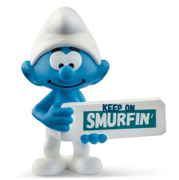 SHL20843 - Smurf met Smurfin' paneel - 1