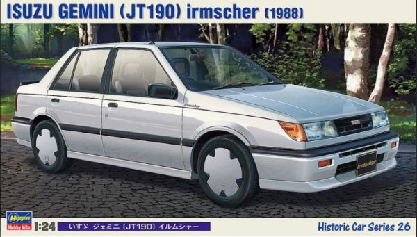 HAW21126 - ISUZU Gemini - JT190 Irmscher 1988 wit moet gemonteerd en gespoten worden - 1