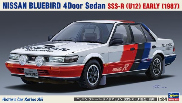 HAW21135 - NISSAN Bluebird Sedan - SSS-R Early 1987 wit te monteren en te spuiten - 1