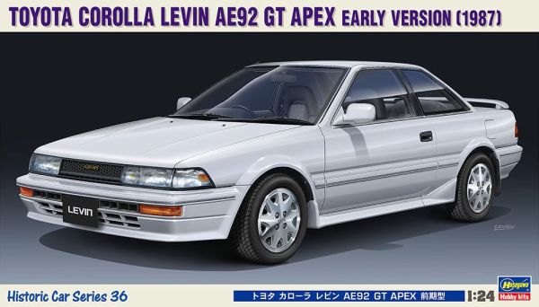 HAW21136 - TOYOTA Corolla Levin AE92 GT APEX 1987 wit te monteren en te spuiten - 1