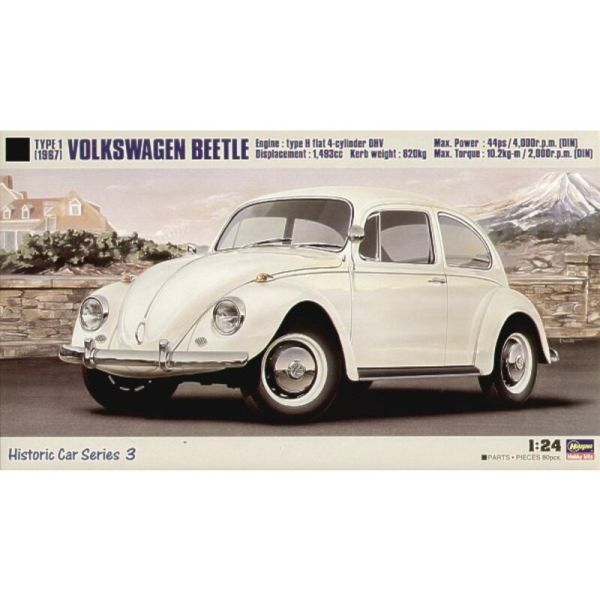 HAW21203 - VOLKSWAGEN Kever 1967 te monteren en te schilderen - 1