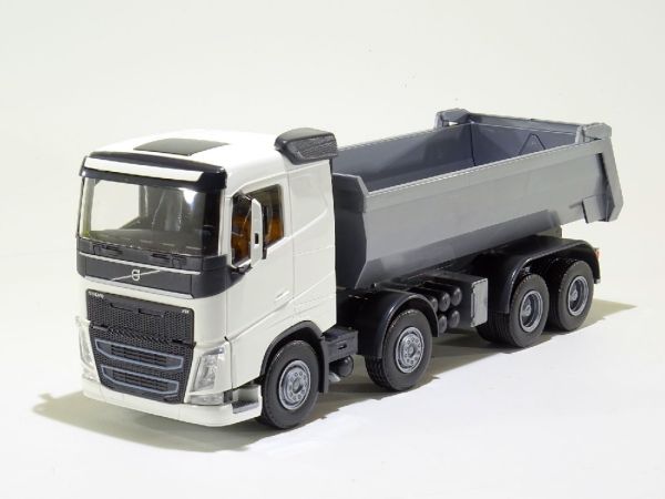 EMEK21352 - VOLVO FH04 GL 8x4 witte kipper - 1