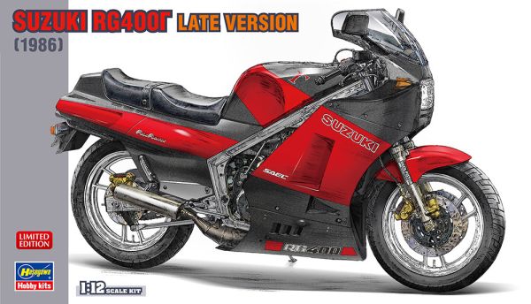 HAW21728 - SUZUKI RG400I Motorfiets, laatste versie te monteren en te verkopen - 1