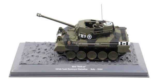 MCITY23189 - Tank destroyer M18 Hellcat - Black Cat 805e Tank Destroyer Battalion Italië 1944 - 1