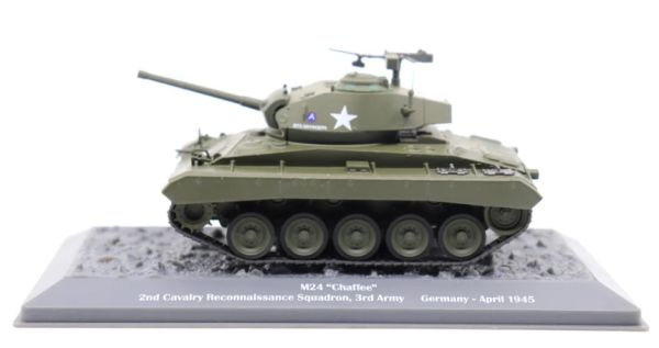 MCITY23190 - Lichte tank M24 Chaffee 2nd Cavalry Reconnaissance Squadron Duitsland 1945 - 1