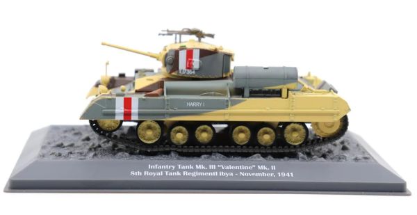 MCITY23192 - Infanterietank MK.III Valentine MK.II 8th Royal Tank Regiment Libië november 1941 - 1