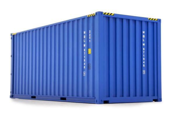 MAR2323-01 - Verzendcontainer blauwe kleur 20 voet - 1