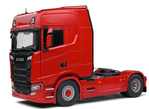 SOL2400302 - Vrachtwagen solo van 2021 in het rood - SCANIA S581 Highline 4x2 - 1