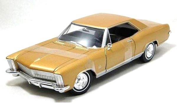 WEL24072GOLD - BUICK Rivera Gran Sport 1965 goud - 1