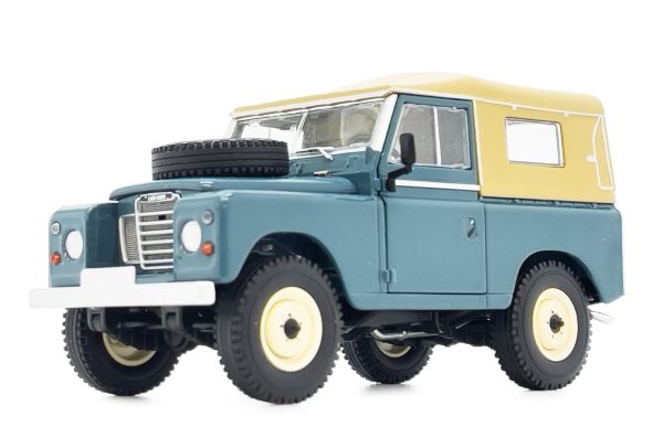 MAR2420-01 - LAND ROVER Serie 3 88 Softtop marineblauw - 1