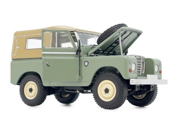 MAR2420-02 - LAND ROVER 3 serie 88 Atlantic groen Softtop - 1