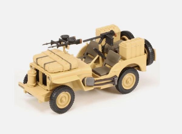 MCITY24212 - JEEP Willis Brits Sas met kanon VICKERS K - 1