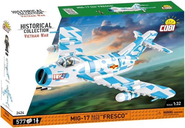 COB2424 - Militair vliegtuig MIG-17 Nato Code FRESCO - 577 stuks - 1