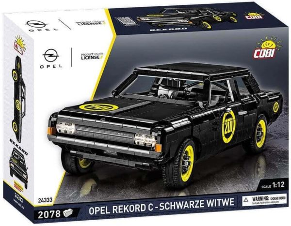 COB24333 - OPEL Record C-Schware WITWE - 2078 bouwstukken - 1