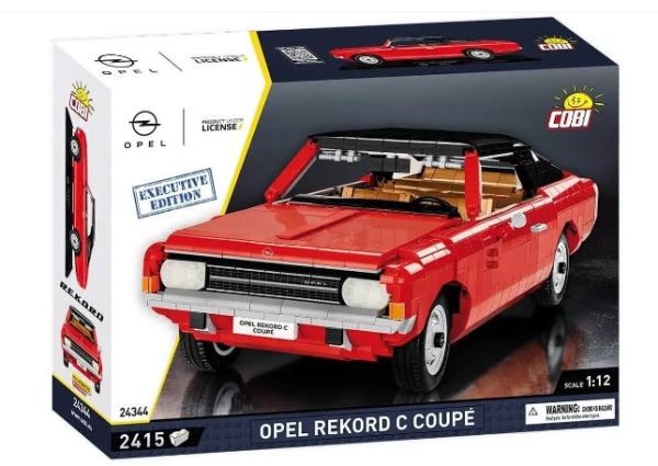 COB24344 - OPEL Rekord C coupé rood Exclusive Edition - 2430 pcs - 1