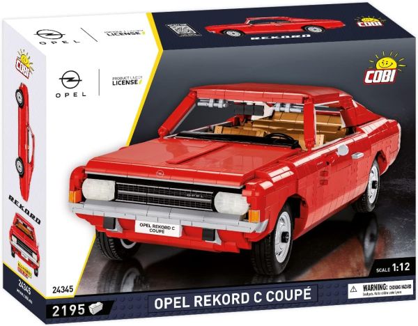 COB24345 - OPEL Rekord C coupé rood - 2200 st. - 1