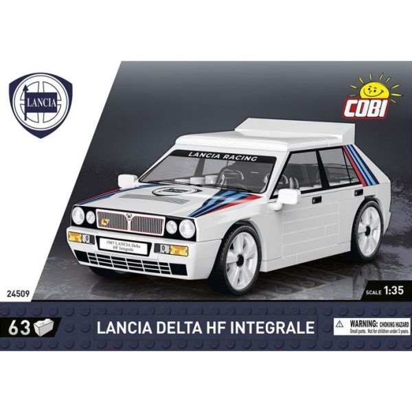 COB24509 - LANCIA Delta HF Integrale 1987 - 63 munten - 1