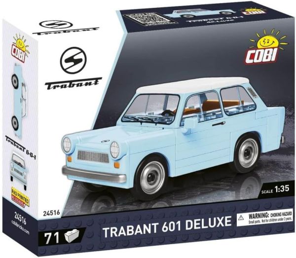 COB24516 - TRABANT 601 deluxe blauw - 71-delig - 1