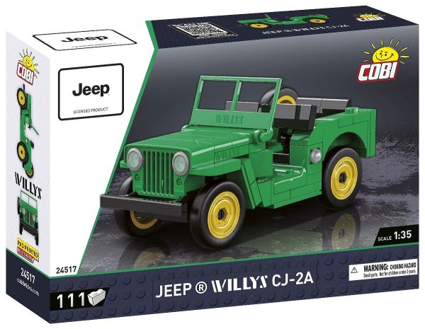 COB24517 - JEEP Willys CJ-2A groen - 111 stuks - 1