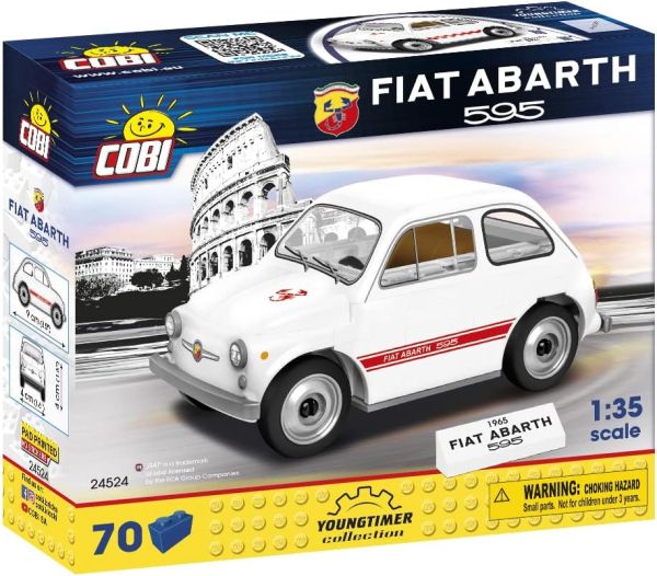 COB24524 - FIAT Abarth 595 Wit - 70 delig - 1