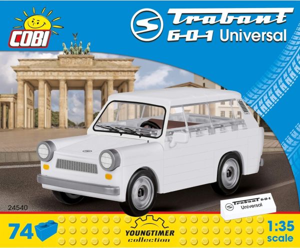 COB24540 - TRABANT 601 Universeel Wit - 74 st. - 1