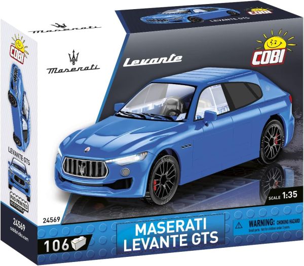 COB24569 - MASERATI Levante GTS blauw - 106 st. - 1