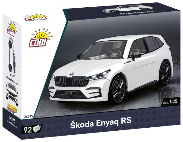 COB24575 - SKODA Enyaq RS wit - 92 stuks - 1