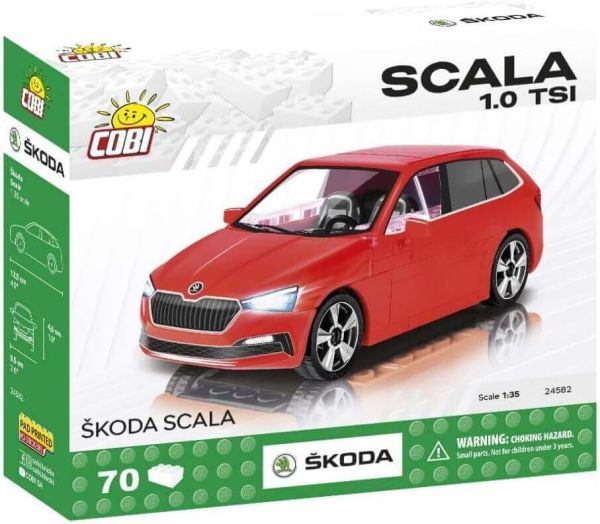 COB24582 - SKODA Scala 1.0 TSI rood - 70 st. - 1