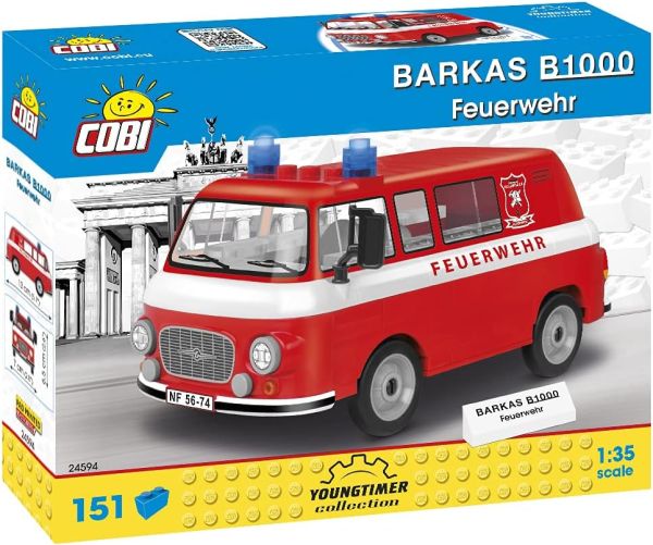 COB24594 - BARKAS B1000 Brandweermannen - 151 st - 1