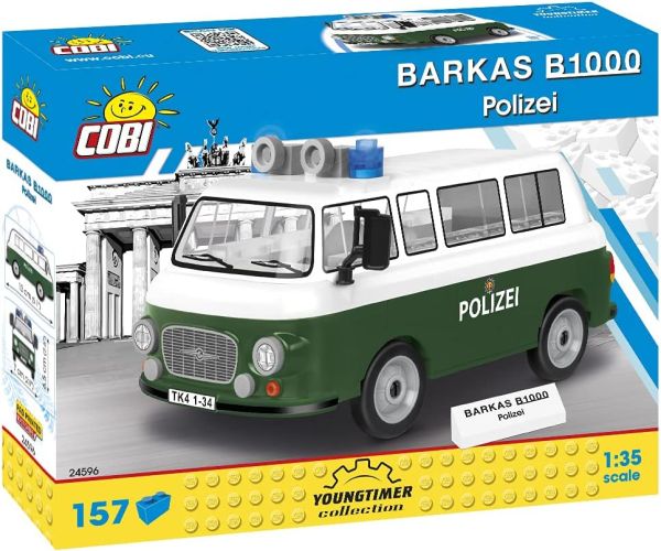 COB24596 - BARKAS B1000 Politie - 157 bouwstenen - 1