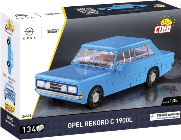 COB24598 - OPEL Rekord C 1900L blauw - 130 st. - 1