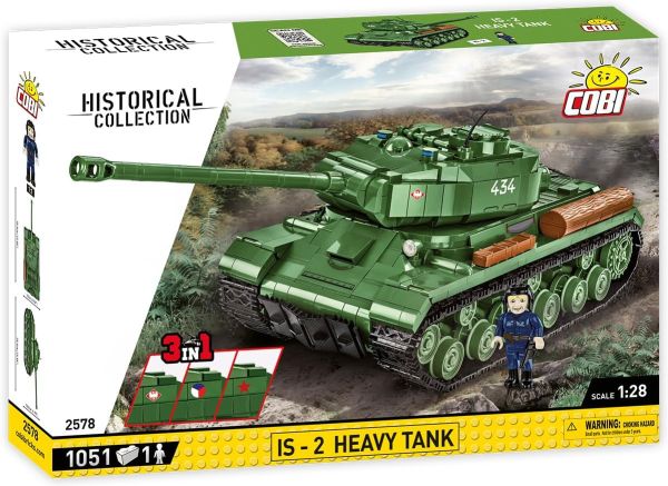 COB2578 - Tank IS-2 zwaar 3in1 - 1051 stuks - 1