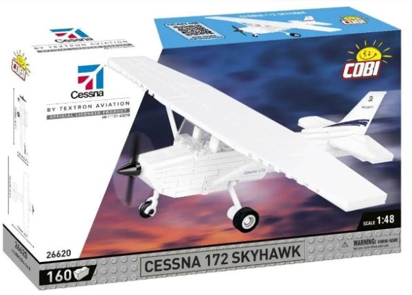 COB26620 - Vliegtuig CESSNA 172 Skyhawk wit - 160 stuks - 1