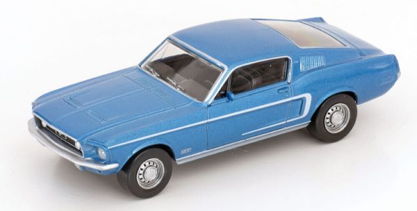 NOREV270584 - FORD Mustang GT Fastback 1968 Acapulco Blauw - 1