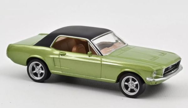 NOREV270585 - FORD Mustang Coupé 1968 metallic groen - Jet-car - 1