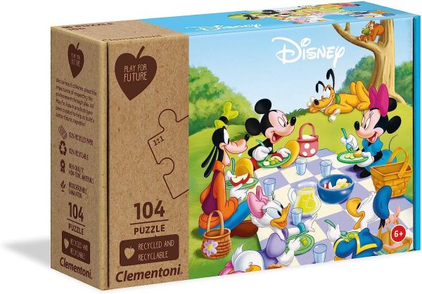 CLE27153 - Puzzel 104 stukjes Picknick met Mickey - 1