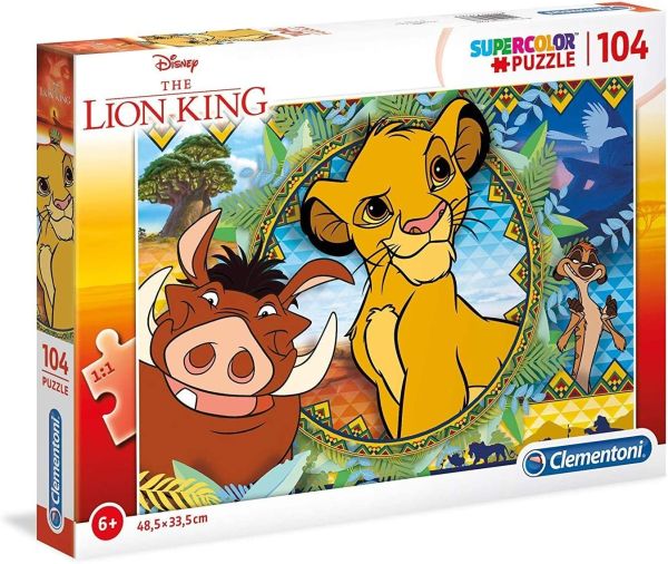 CLE27287 - Puzzel 104 stukjes Disney De Leeuwenkoning - 1