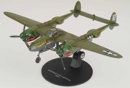 MCITY27296 - LOCKHEED P-38 Lightning USAAF - 80TH FG 459TH FS Twin Dragons Halekala II HARRY SEALY - India 1944 - 1