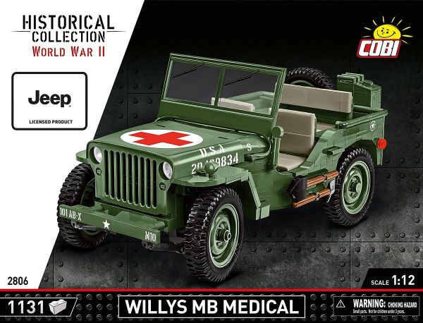 COB2806 - JEEP Willys MB Medisch - 1131 Onderdelen - 1